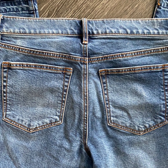 LOFT Modern Straight Slit Ankle Jeans 28/6 - Picture 7 of 7